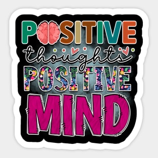 Mind Matters: Spread Positivity and Self-Care Awareness Sticker